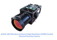 JH640-280 ขนาดเล็ก MWIR ระบายความร้อนกล้องรักษาความปลอดภัย MCT เย็น