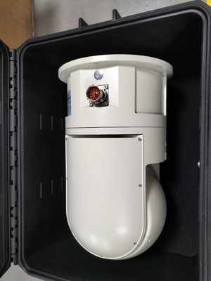 17μM Uncooled FPA EO IR ติดตาม Gimbal พร้อมกล้องความร้อนและกล้องแสงกลางวัน